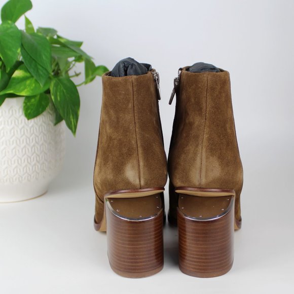 New ALEXANDER WANG Gabi Suede Ankle Boots - Picture 9 of 16